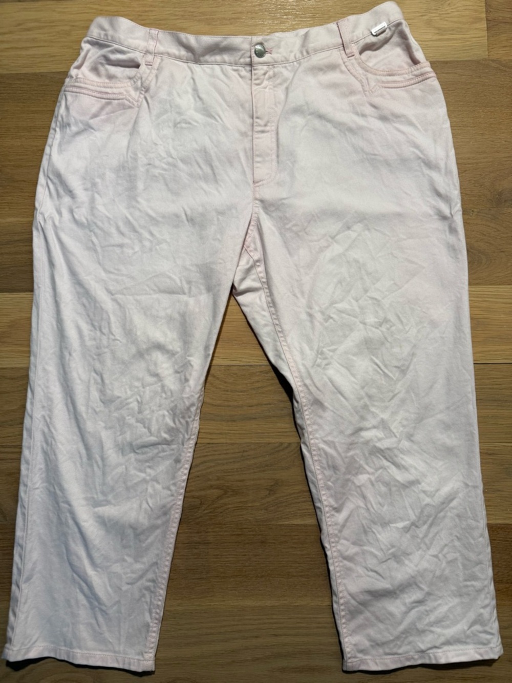 Escada Sport Light Pink High Waisted Trousers